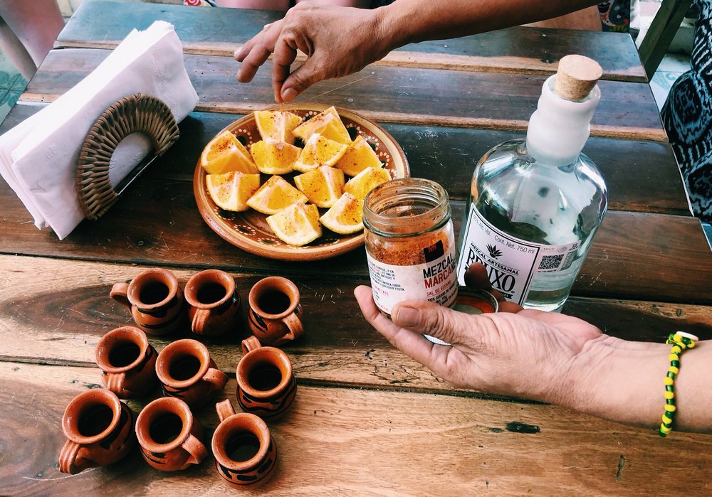 Mezcal tasting